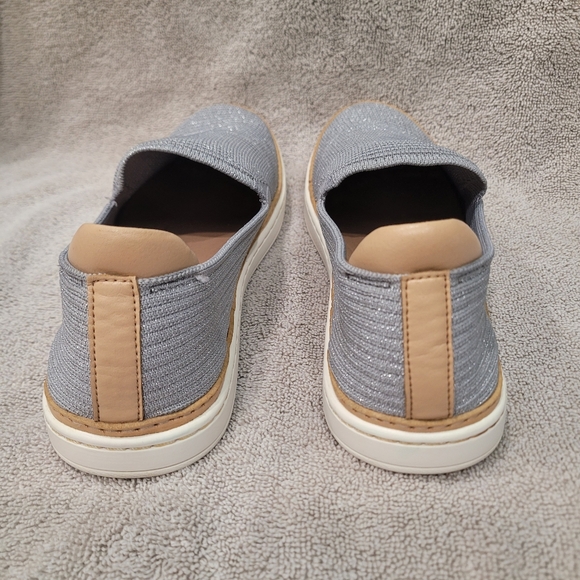 Ugg Leather and Fabric Slip Ons - Picture 4 of 7